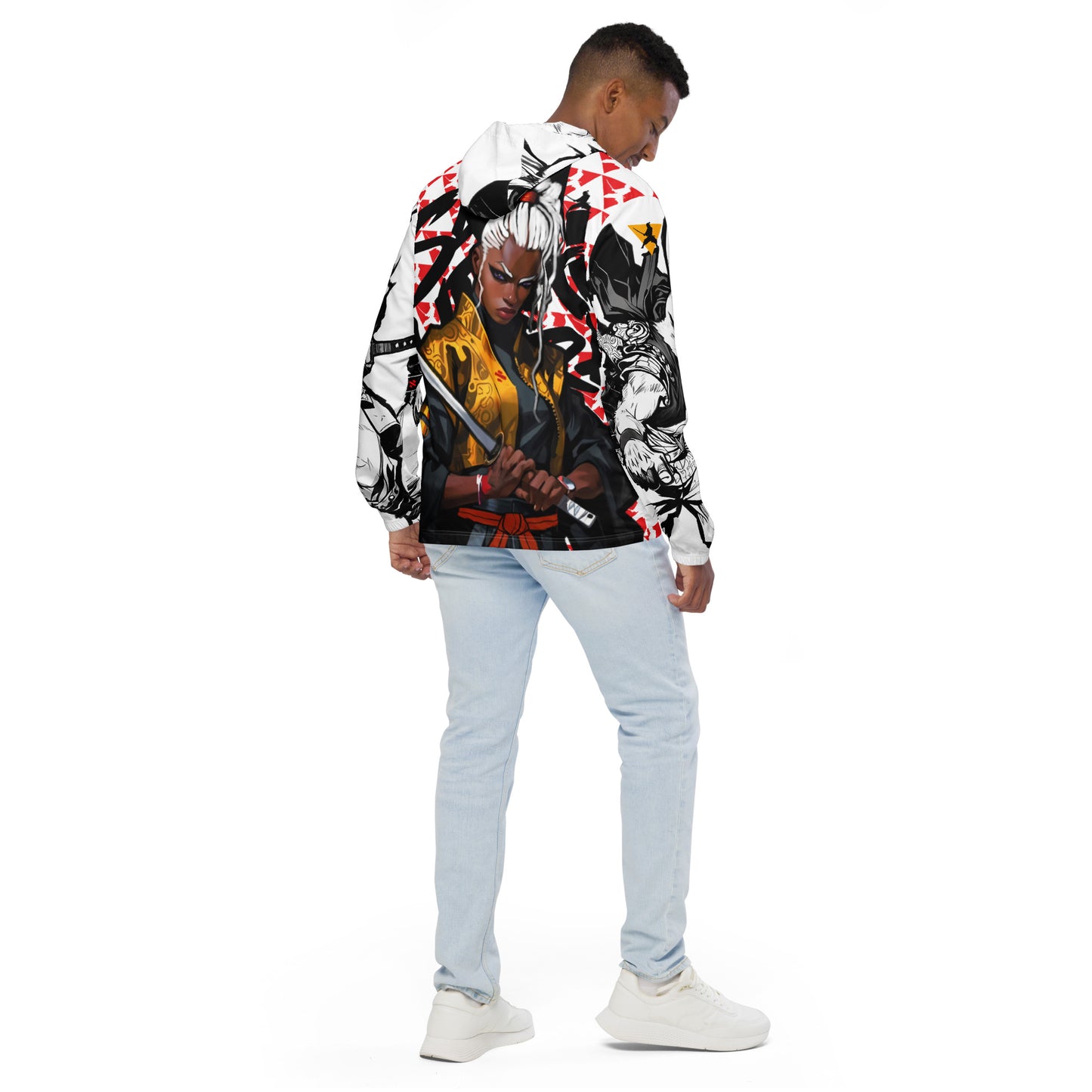 Sliced Cold - Twin Femme Fatales - Premium Print - Men’s windbreaker