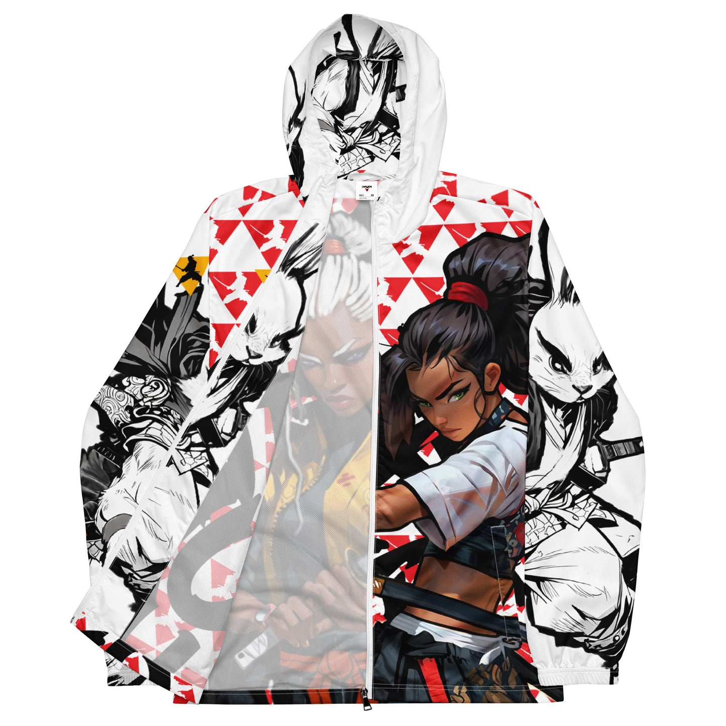 Sliced Cold - Twin Femme Fatales - Premium Print - Men’s windbreaker