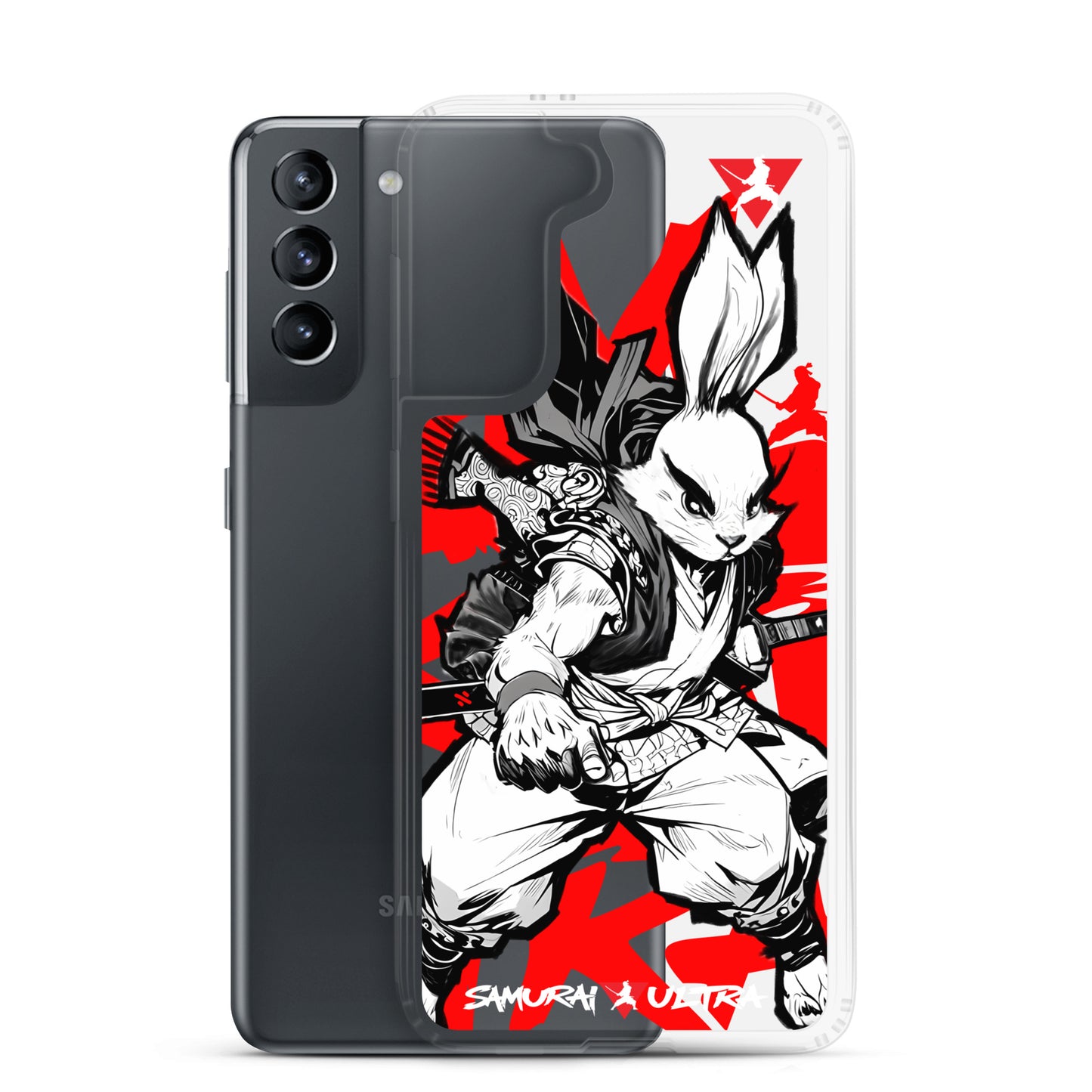 Samurai Rabbit | Clear Case for Samsung®