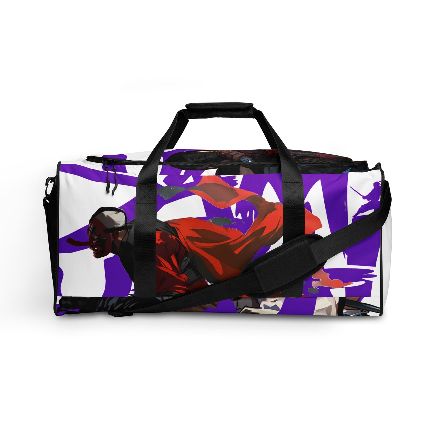 Purple Uno Kick Ass Duffle bag