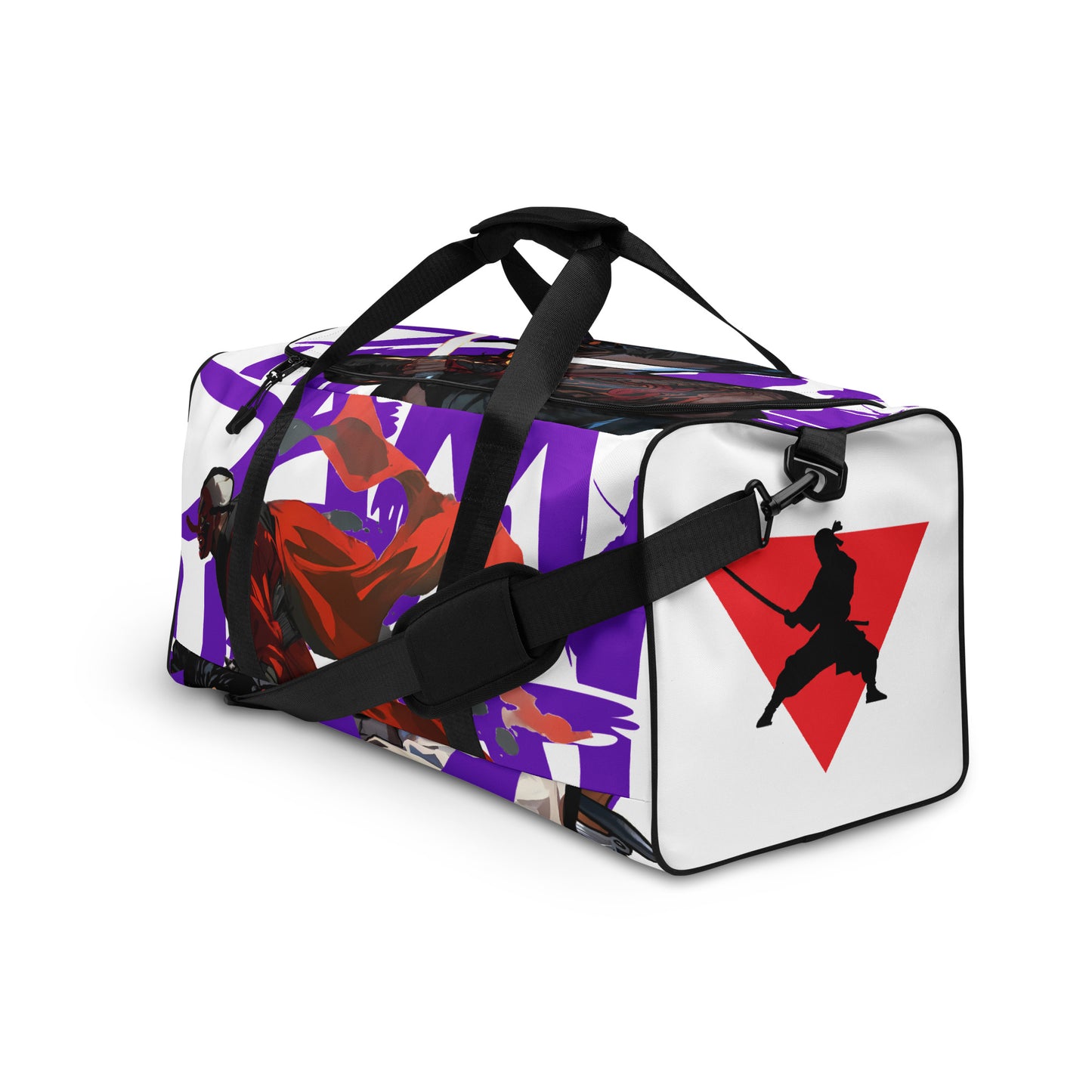 Purple Uno Kick Ass Duffle bag