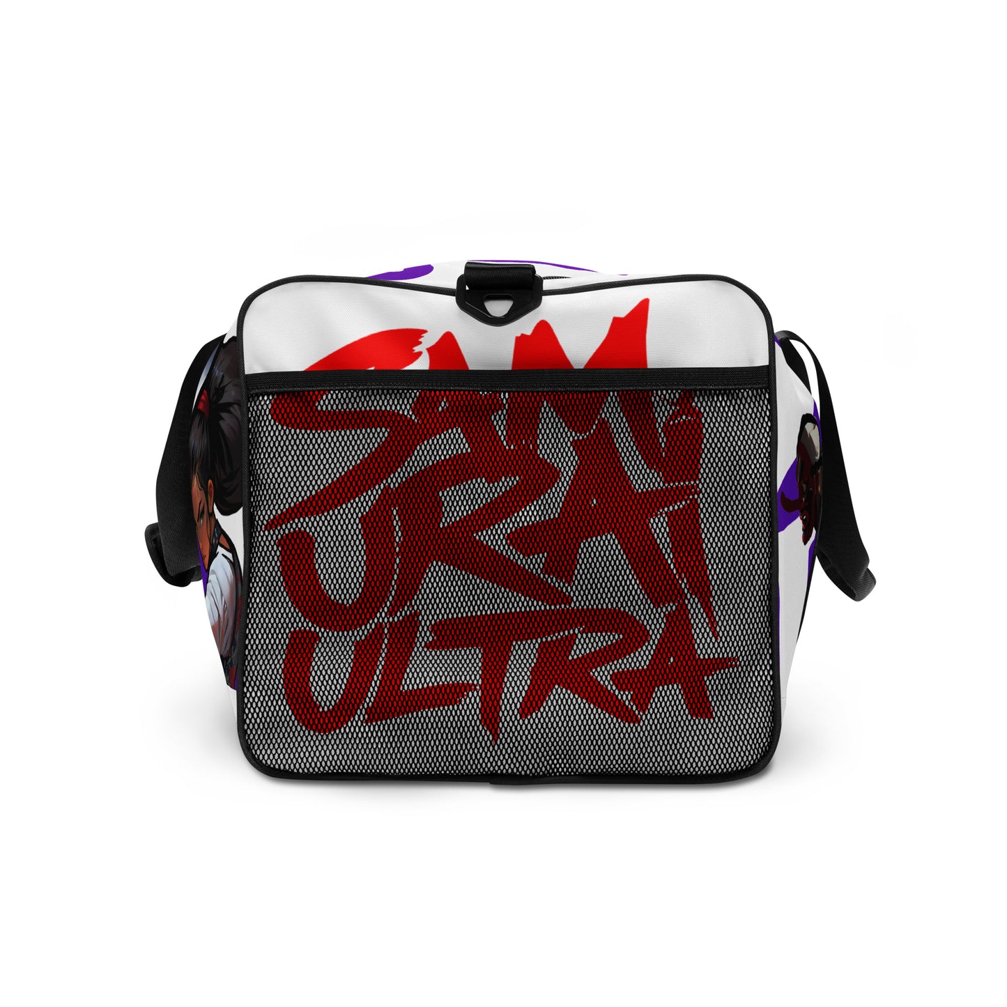 Purple Uno Kick Ass Duffle bag