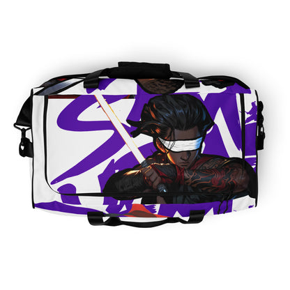 Purple Uno Kick Ass Duffle bag