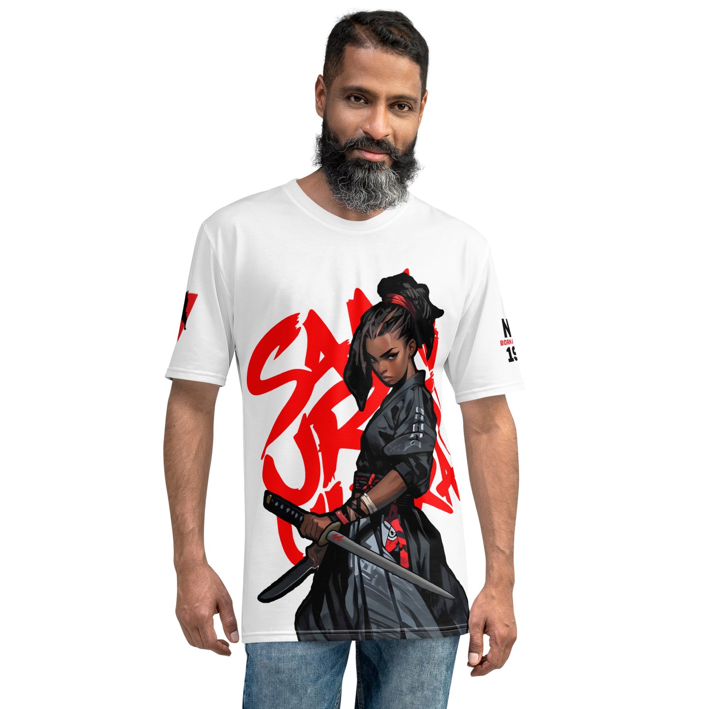 Princess Blade | White Premium Print | Men's t-shirt