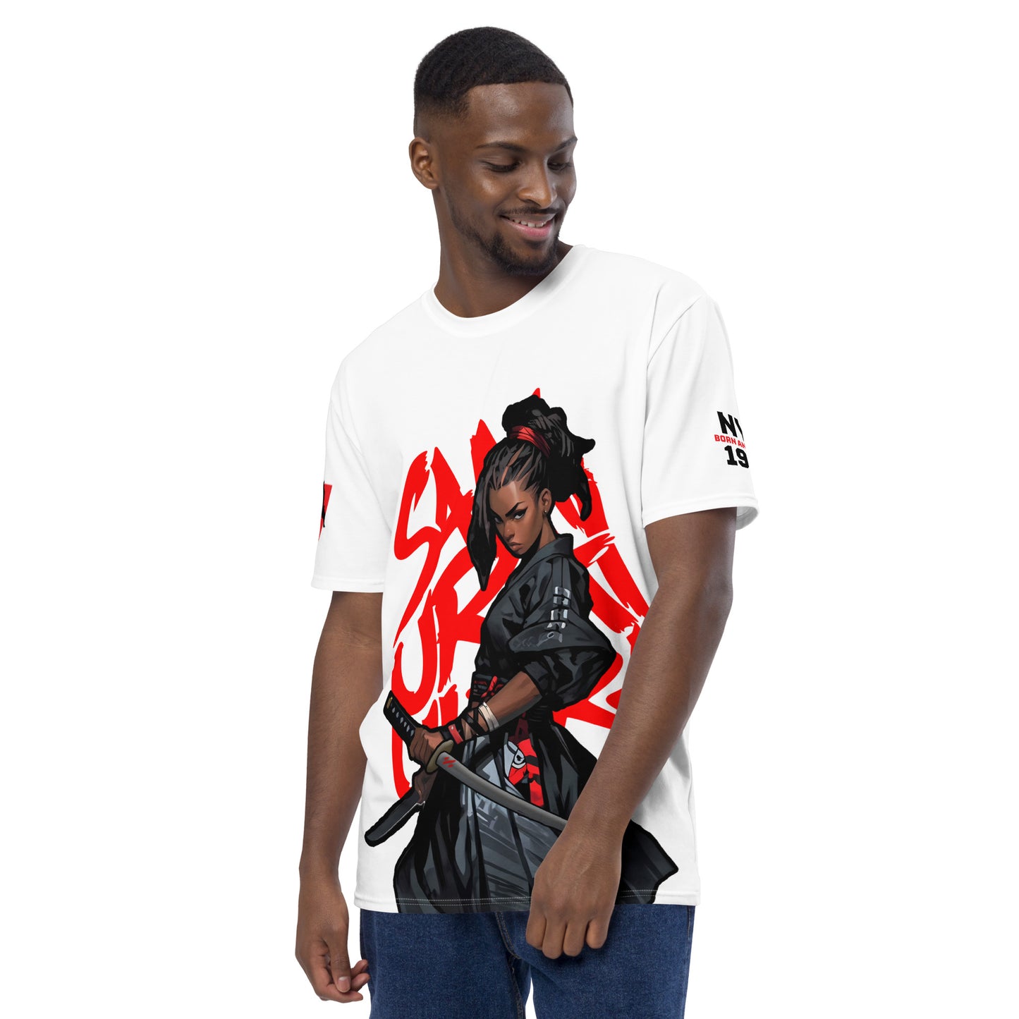 Princess Blade | White Premium Print | Men's t-shirt