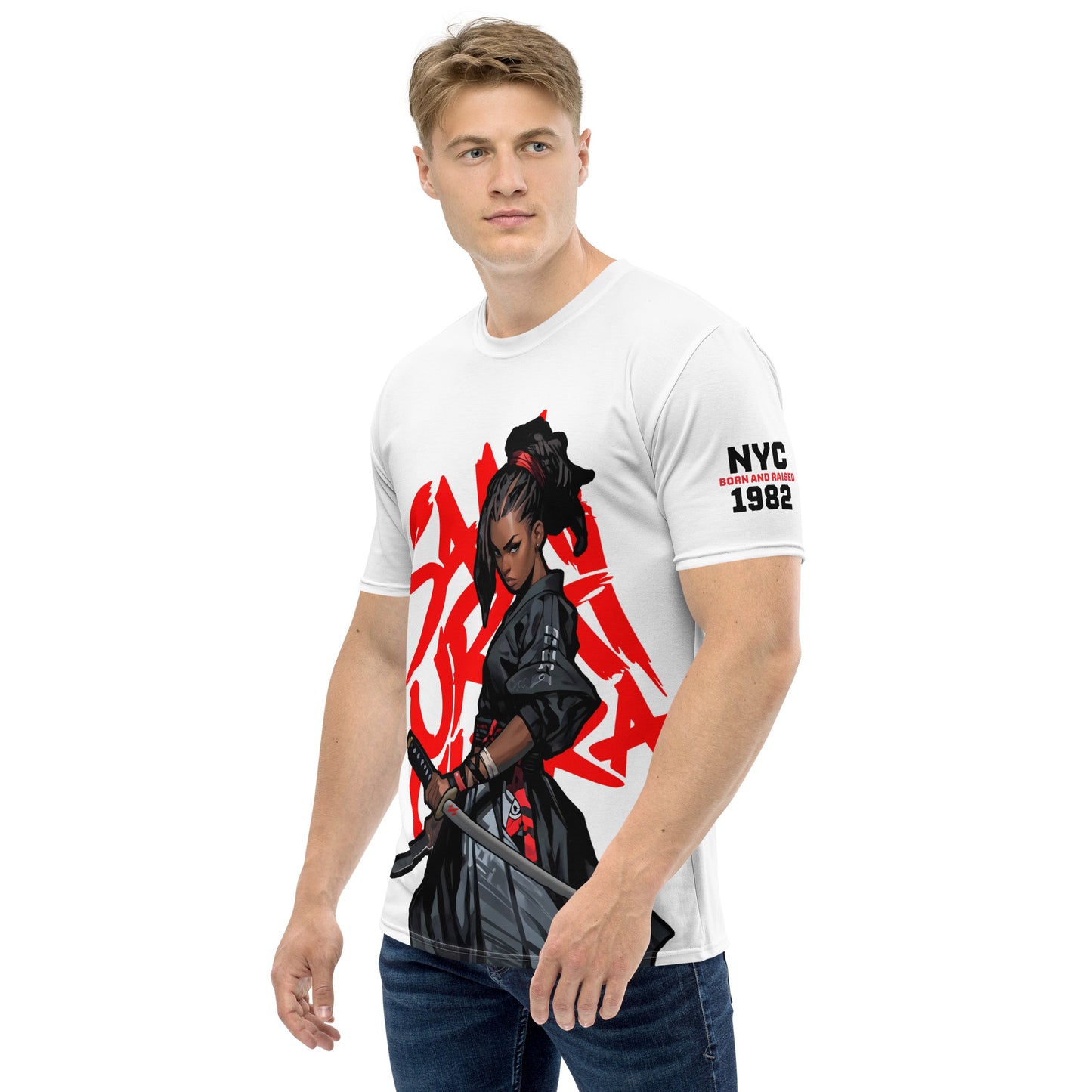 Princess Blade | White Premium Print | Men's t-shirt