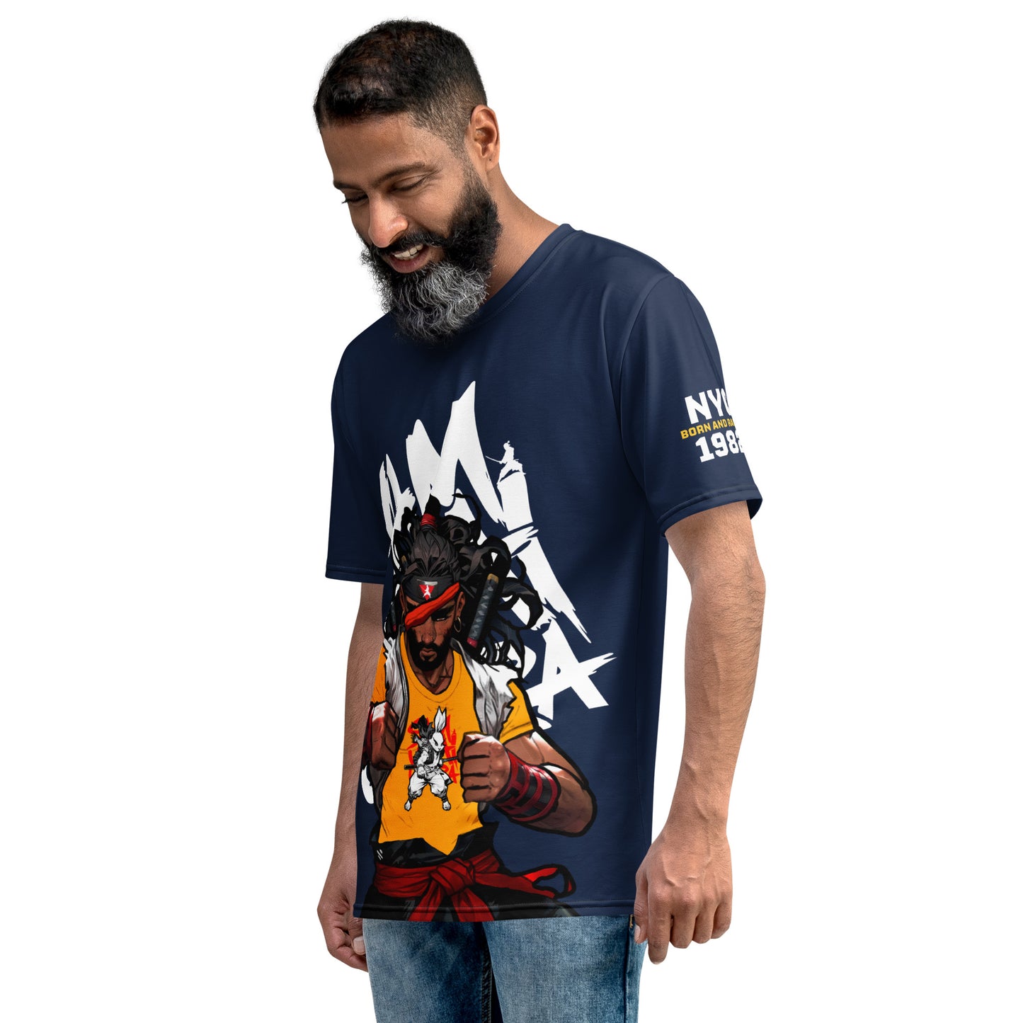 Bareknuckle Premium Men's t-shirt (Navy)