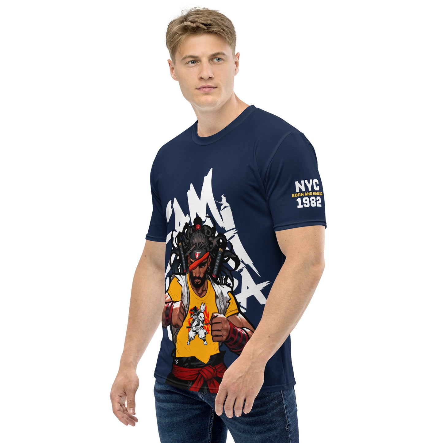 Bareknuckle Premium Men's t-shirt (Navy)