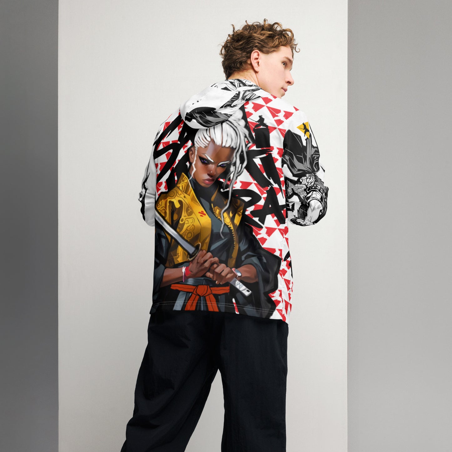 Sliced Cold - Twin Femme Fatales - Premium Print - Men’s windbreaker