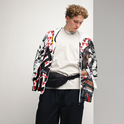 Sliced Cold - Twin Femme Fatales - Premium Print - Men’s windbreaker