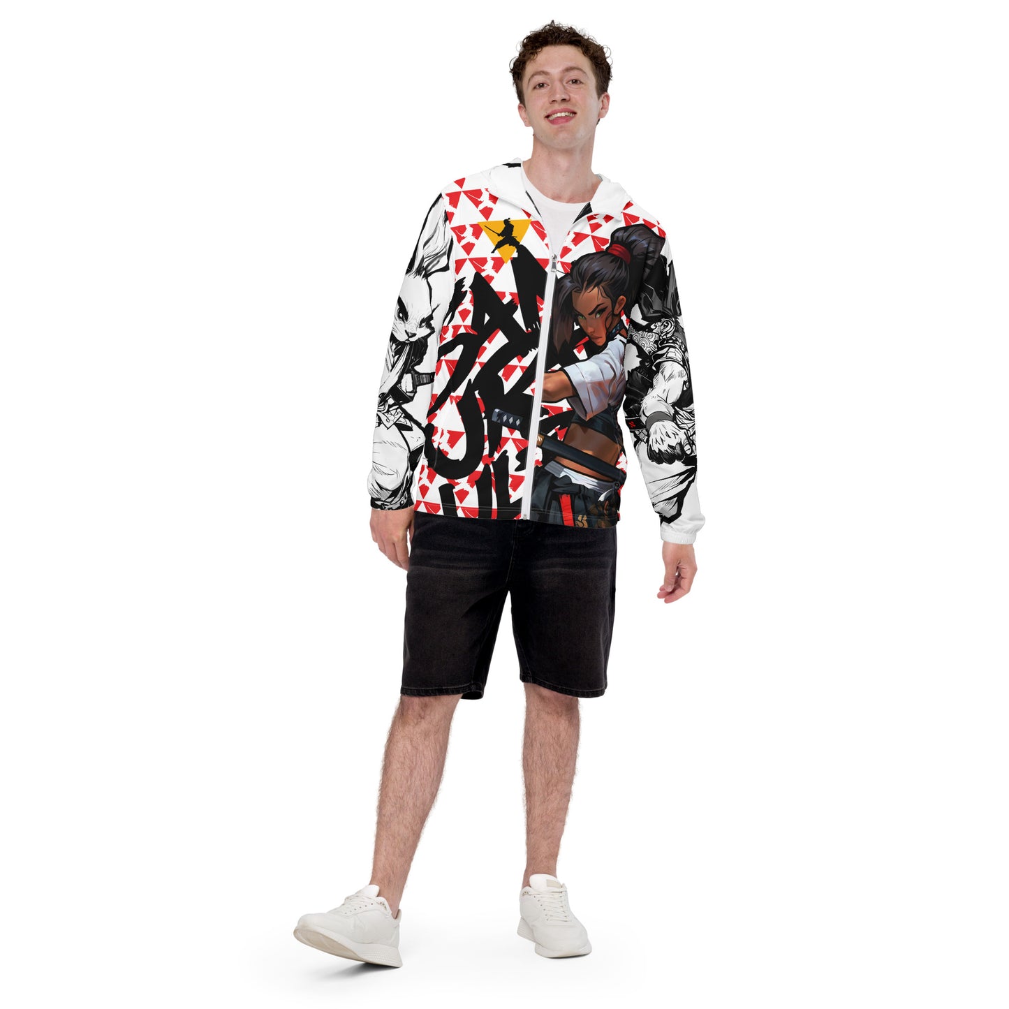 Sliced Cold - Twin Femme Fatales - Premium Print - Men’s windbreaker