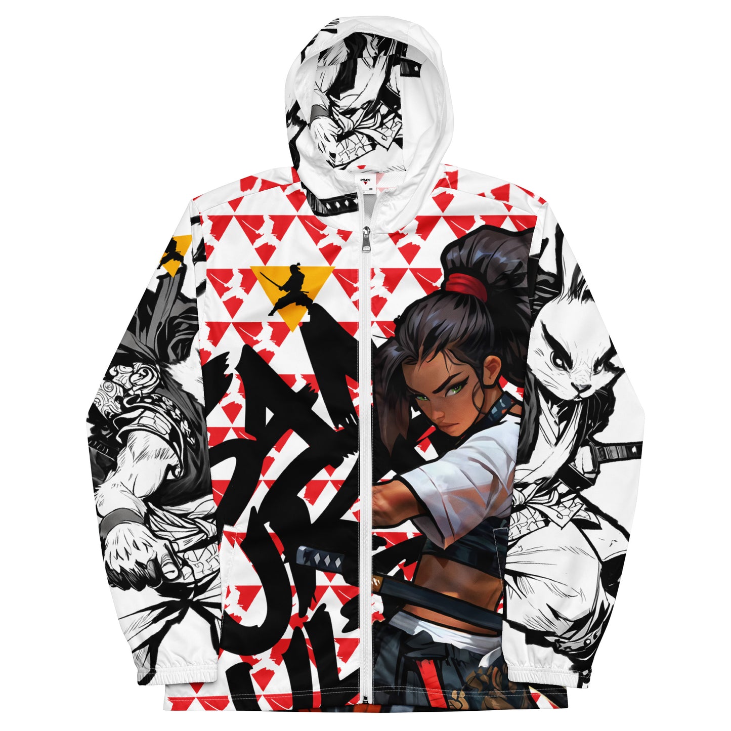 Sliced Cold - Twin Femme Fatales - Premium Print - Men’s windbreaker
