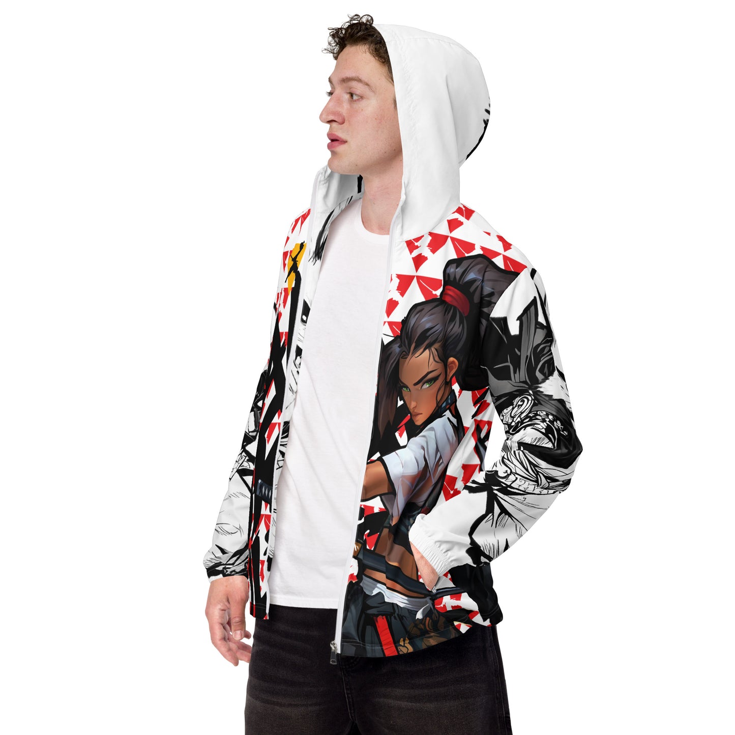 Sliced Cold - Twin Femme Fatales - Premium Print - Men’s windbreaker
