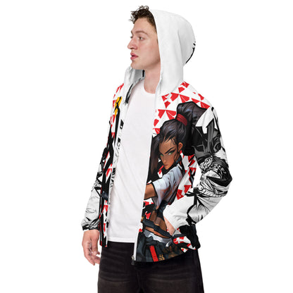 Sliced Cold - Twin Femme Fatales - Premium Print - Men’s windbreaker