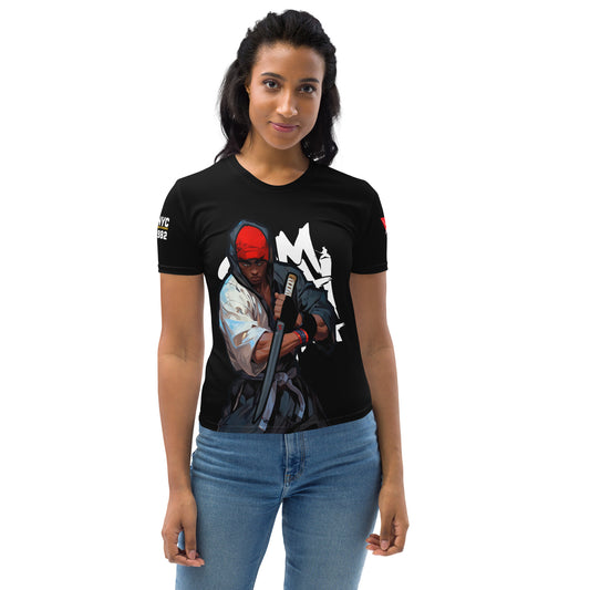 Prized Katana - Black BG - AOP Women's T-shirt