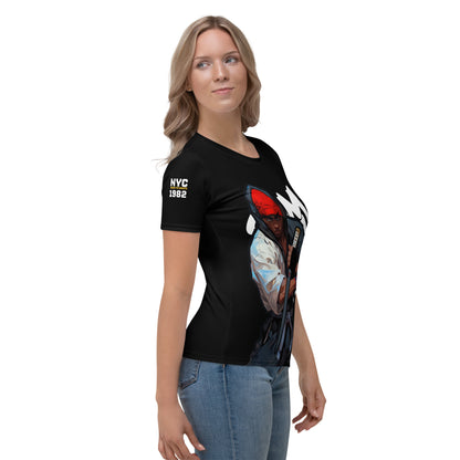 Prized Katana - Black BG - AOP Women's T-shirt