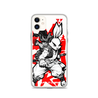 Samurai Rabbit | Clear Case for iPhone®