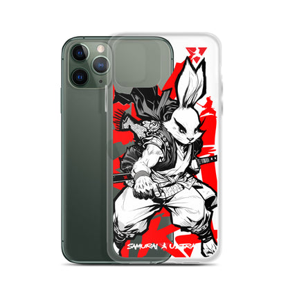 Samurai Rabbit | Clear Case for iPhone®