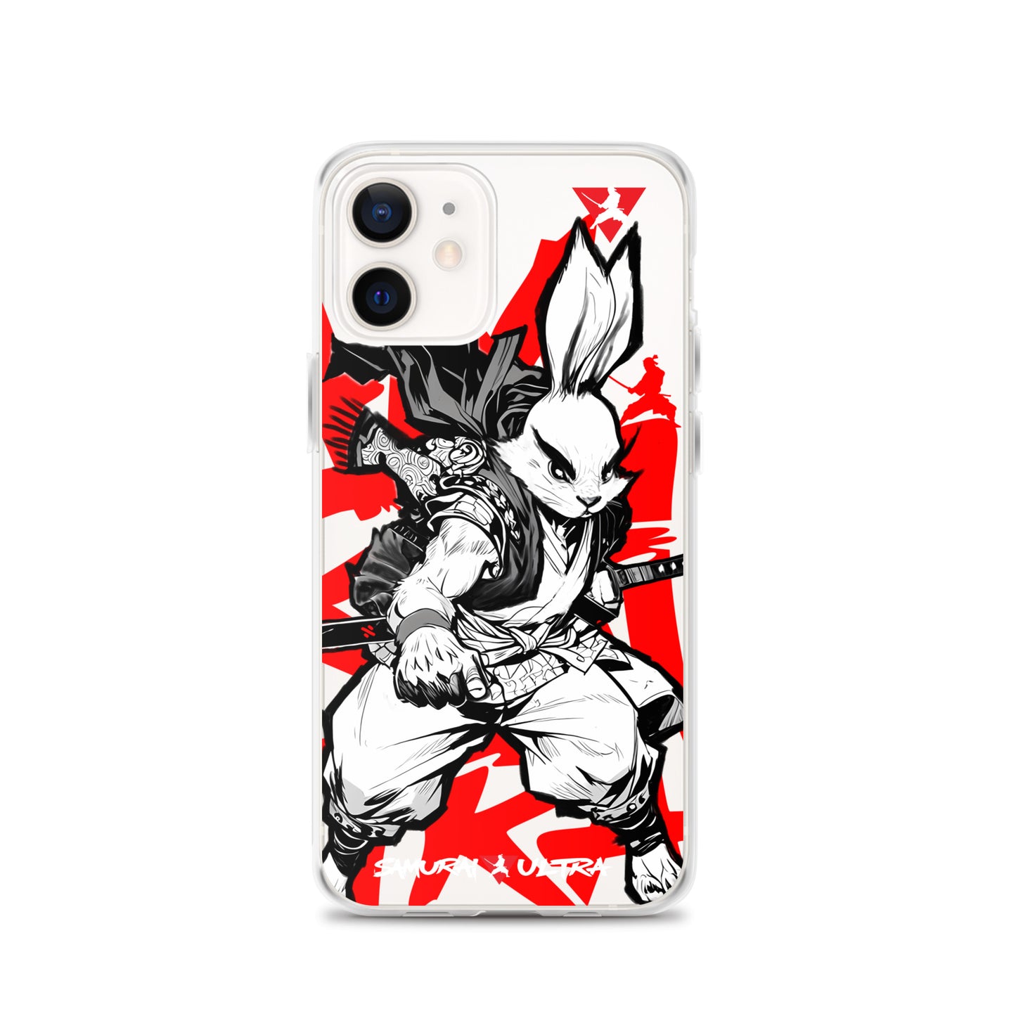 Samurai Rabbit | Clear Case for iPhone®