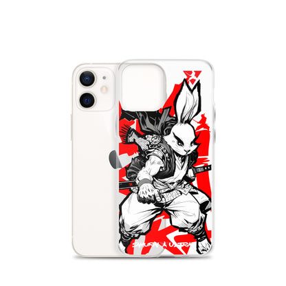 Samurai Rabbit | Clear Case for iPhone®