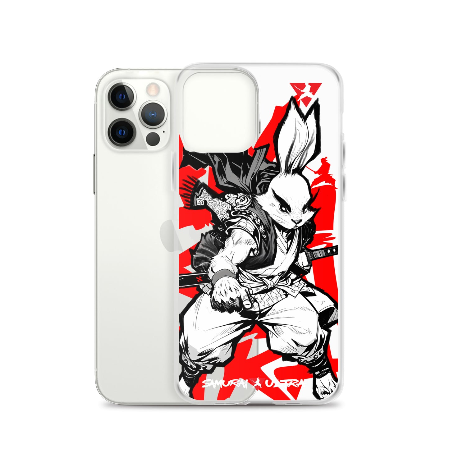 Samurai Rabbit | Clear Case for iPhone®