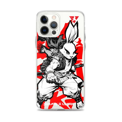 Samurai Rabbit | Clear Case for iPhone®