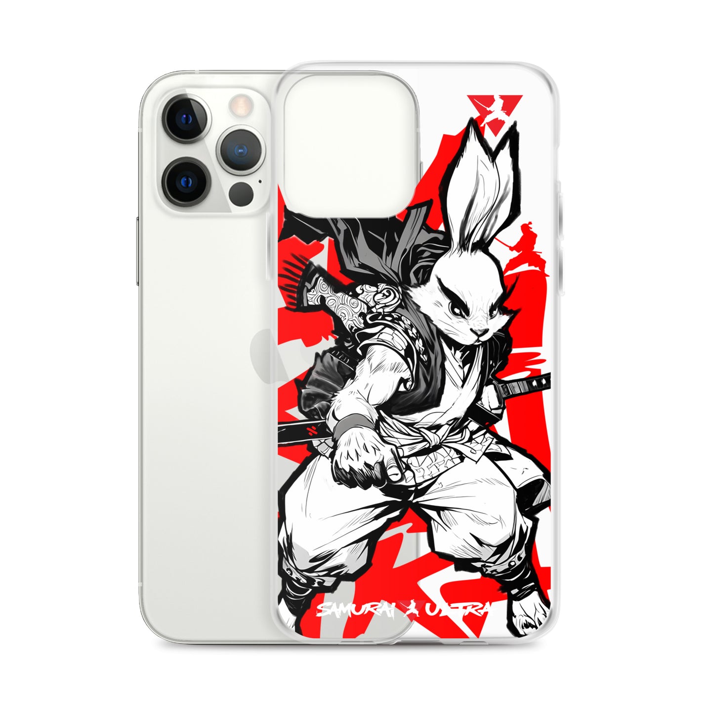 Samurai Rabbit | Clear Case for iPhone®