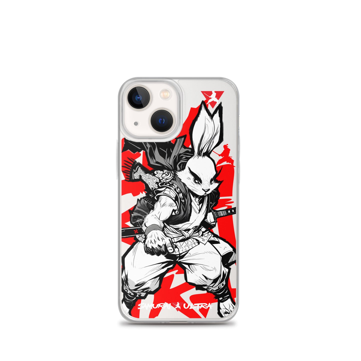 Samurai Rabbit | Clear Case for iPhone®