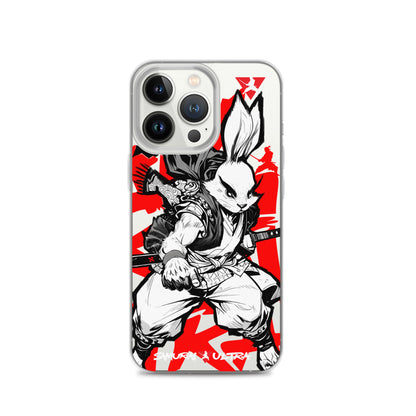 Samurai Rabbit | Clear Case for iPhone®