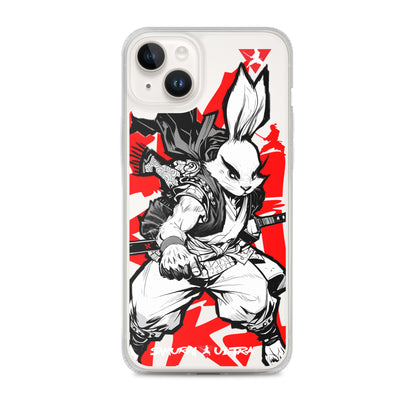 Samurai Rabbit | Clear Case for iPhone®