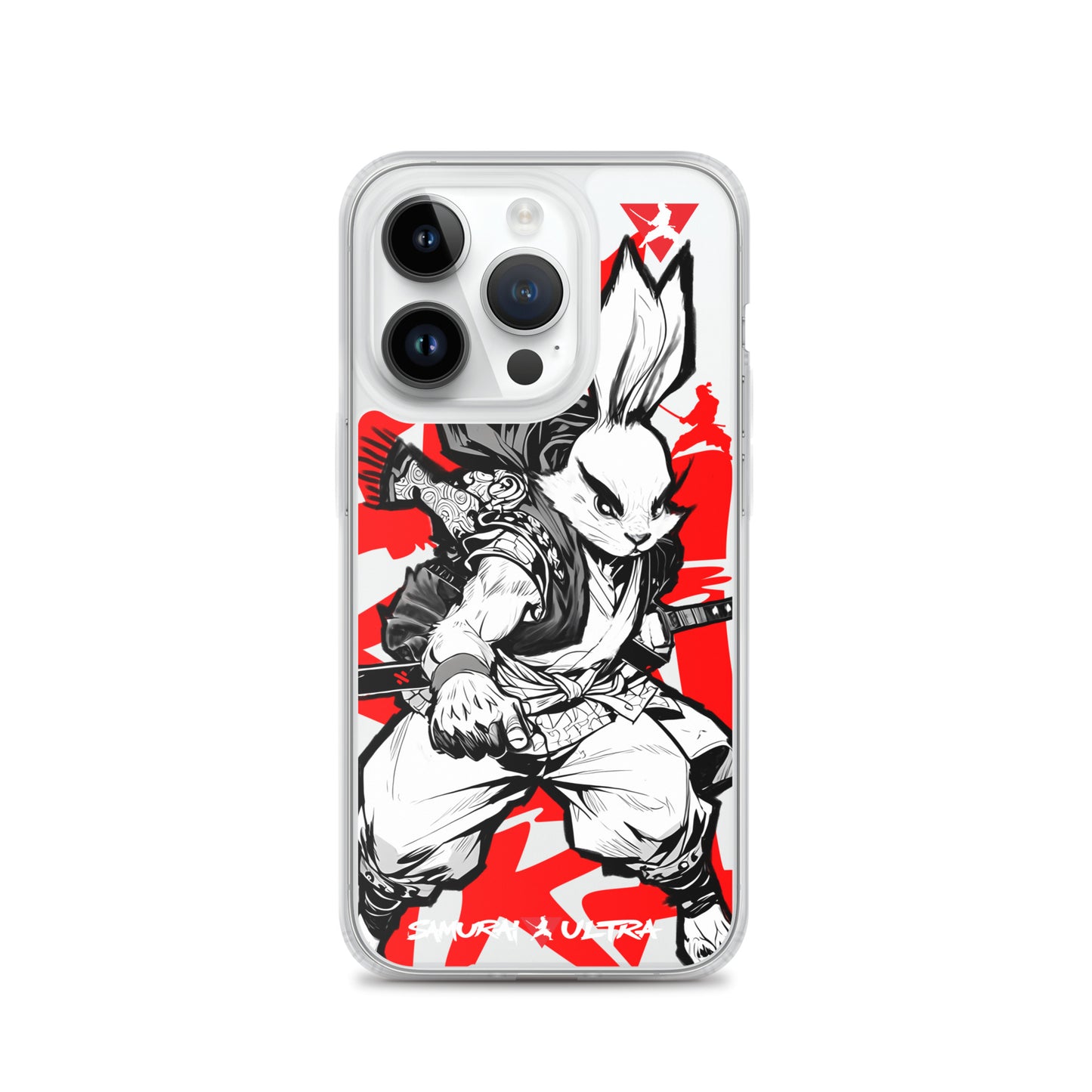 Samurai Rabbit | Clear Case for iPhone®