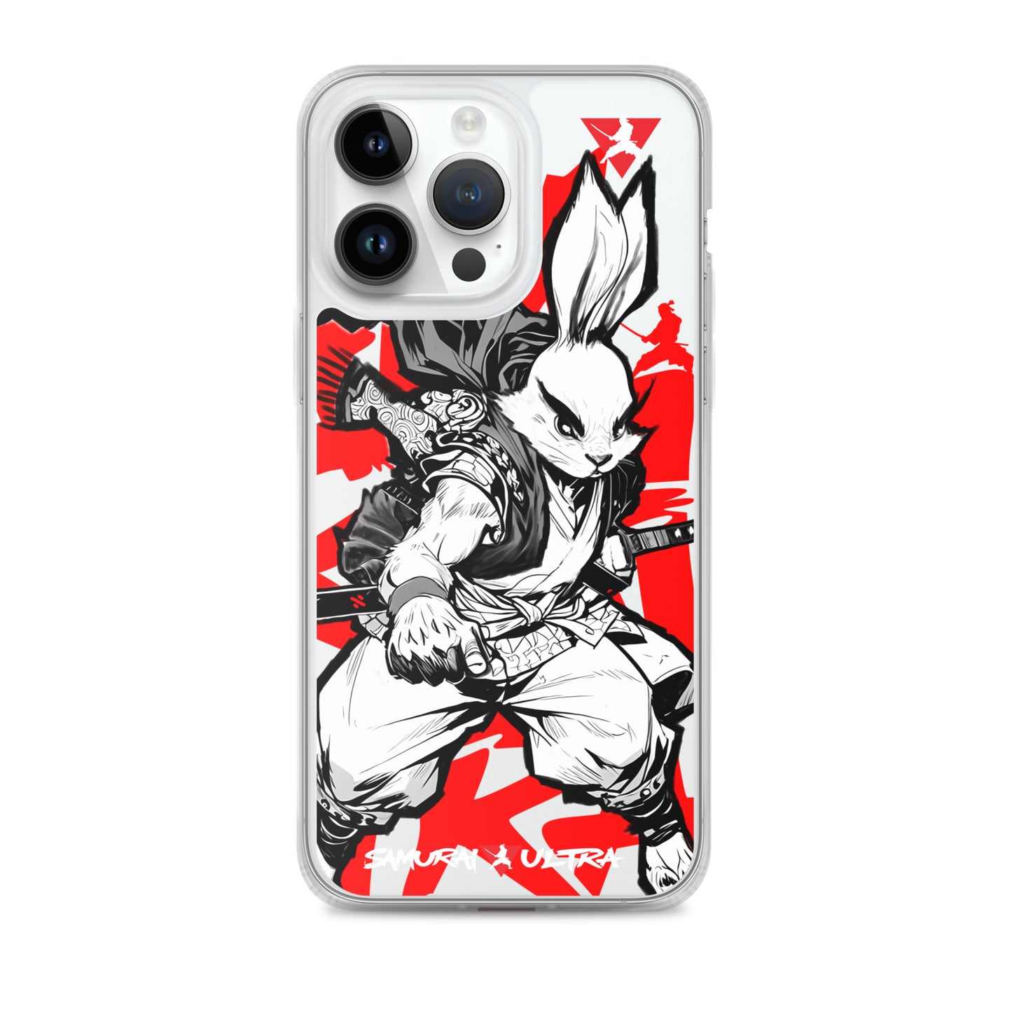 Samurai Rabbit | Clear Case for iPhone®