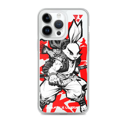 Samurai Rabbit | Clear Case for iPhone®