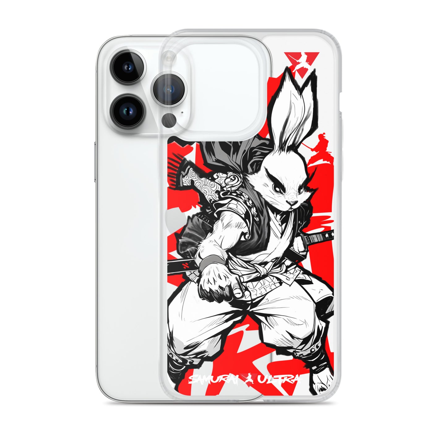 Samurai Rabbit | Clear Case for iPhone®