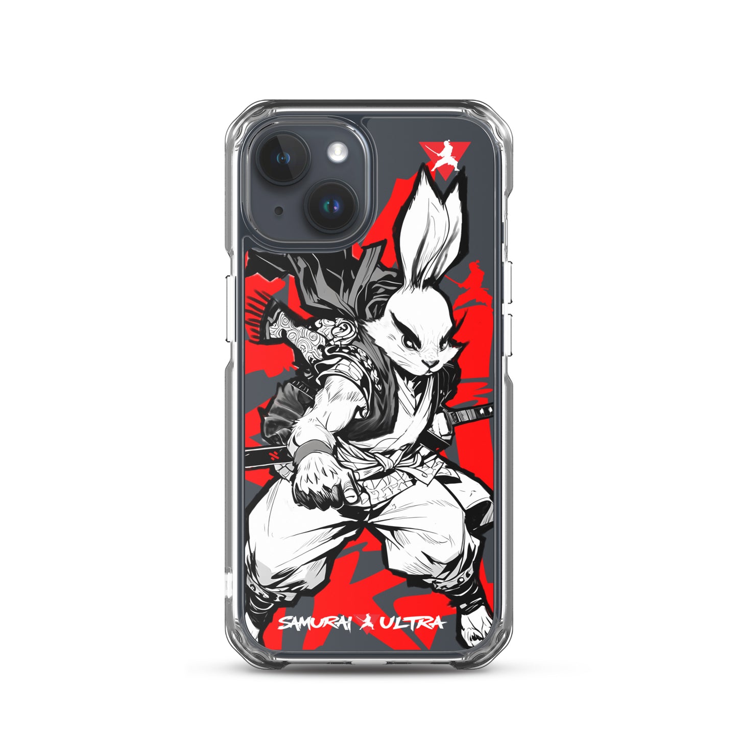 Samurai Rabbit | Clear Case for iPhone®