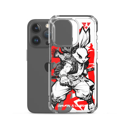 Samurai Rabbit | Clear Case for iPhone®