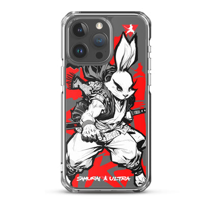 Samurai Rabbit | Clear Case for iPhone®