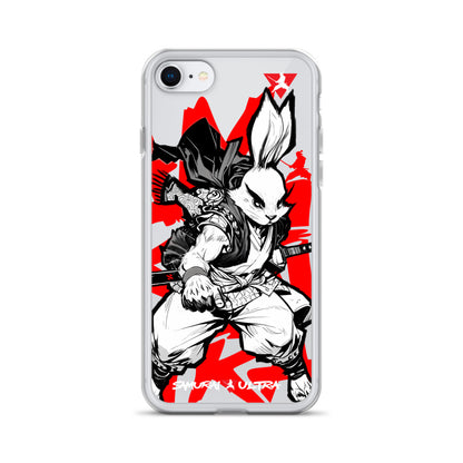 Samurai Rabbit | Clear Case for iPhone®