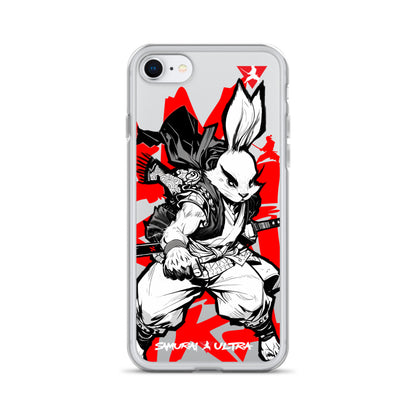 Samurai Rabbit | Clear Case for iPhone®