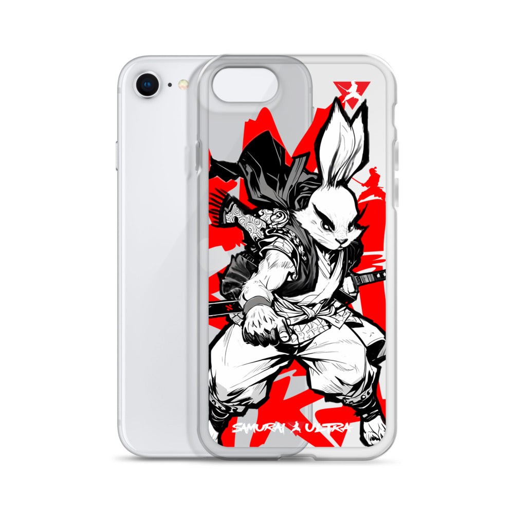 Samurai Rabbit | Clear Case for iPhone®