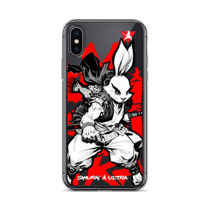 Samurai Rabbit | Clear Case for iPhone®