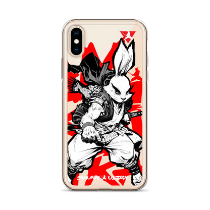 Samurai Rabbit | Clear Case for iPhone®