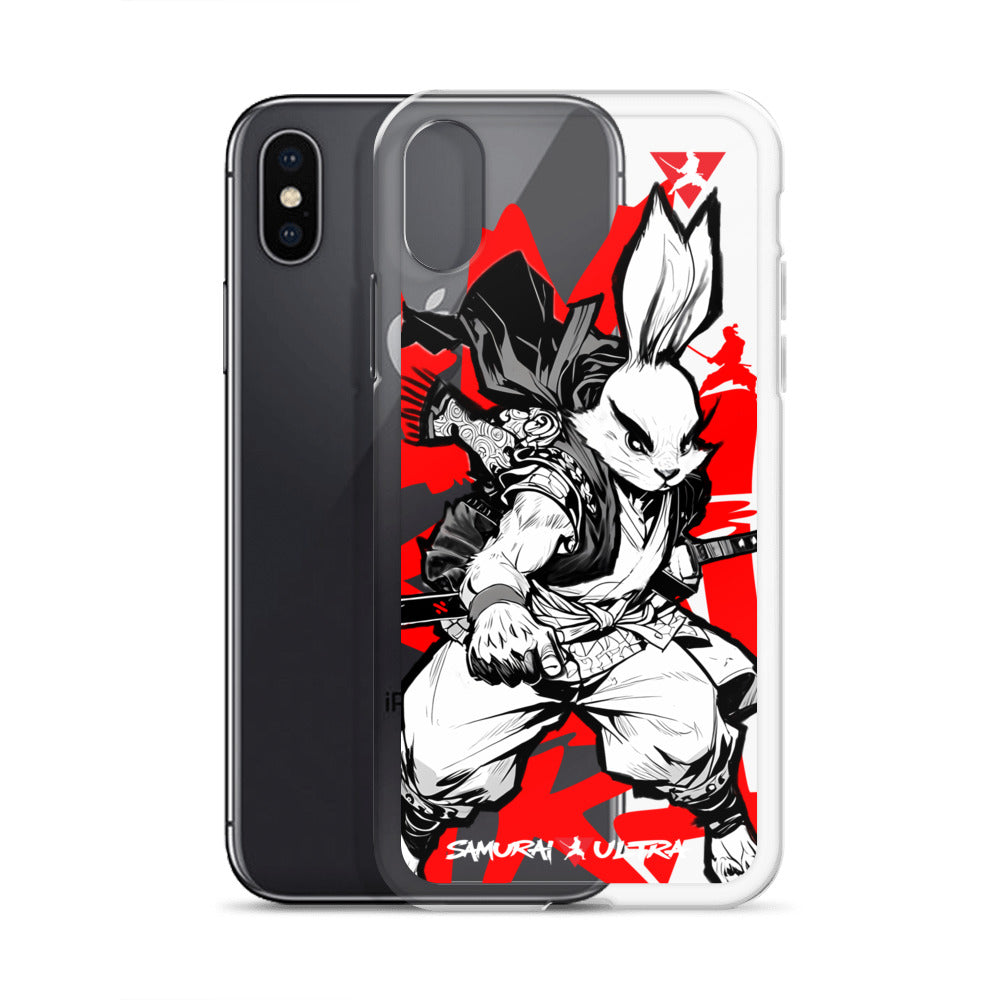 Samurai Rabbit | Clear Case for iPhone®