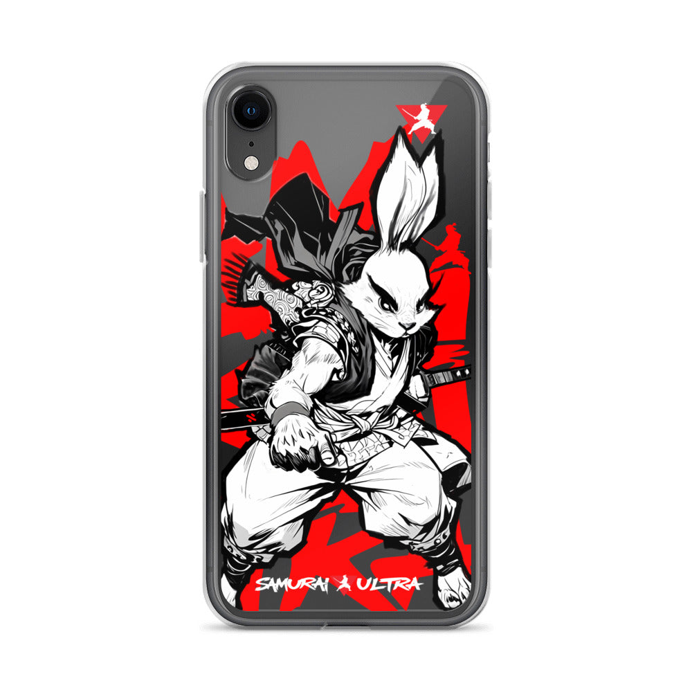 Samurai Rabbit | Clear Case for iPhone®