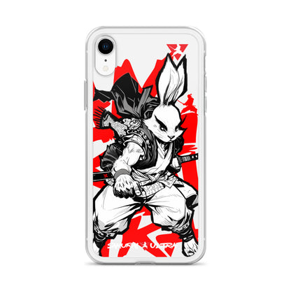 Samurai Rabbit | Clear Case for iPhone®