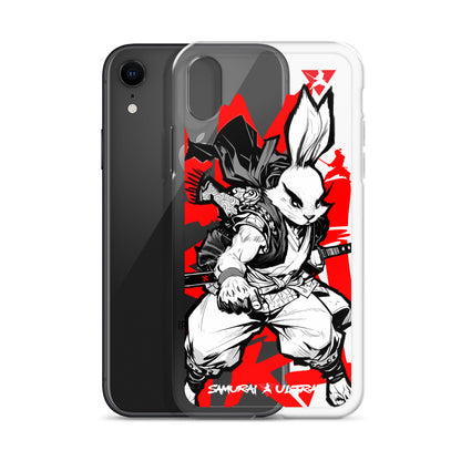 Samurai Rabbit | Clear Case for iPhone®