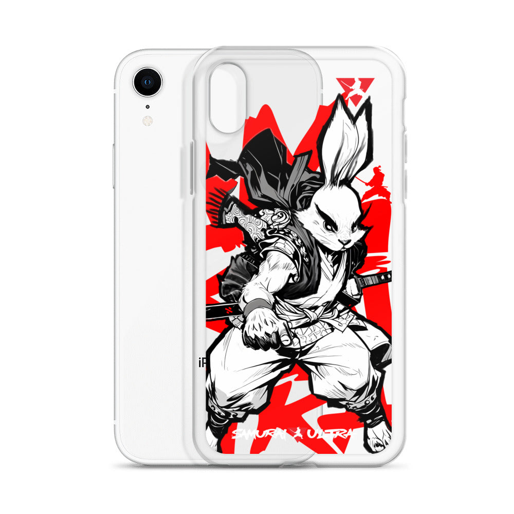 Samurai Rabbit | Clear Case for iPhone®