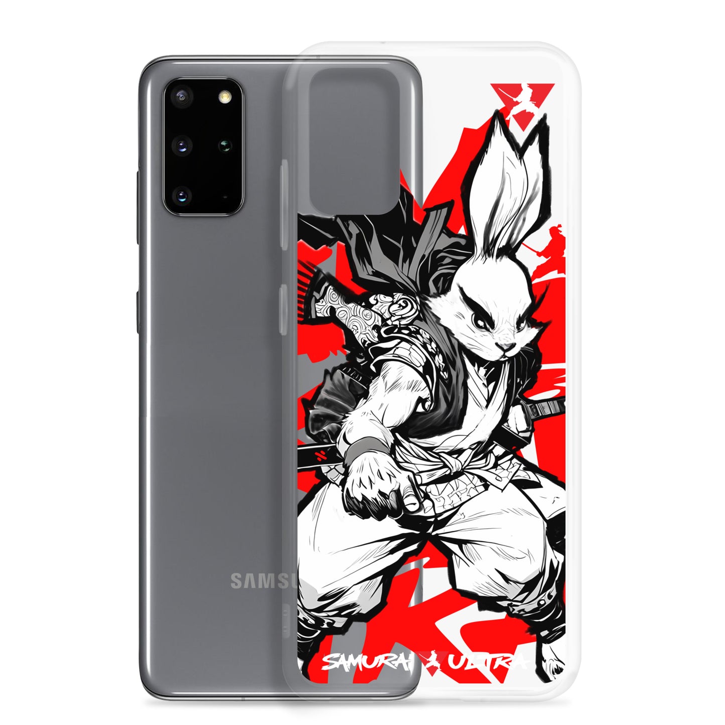 Samurai Rabbit | Clear Case for Samsung®