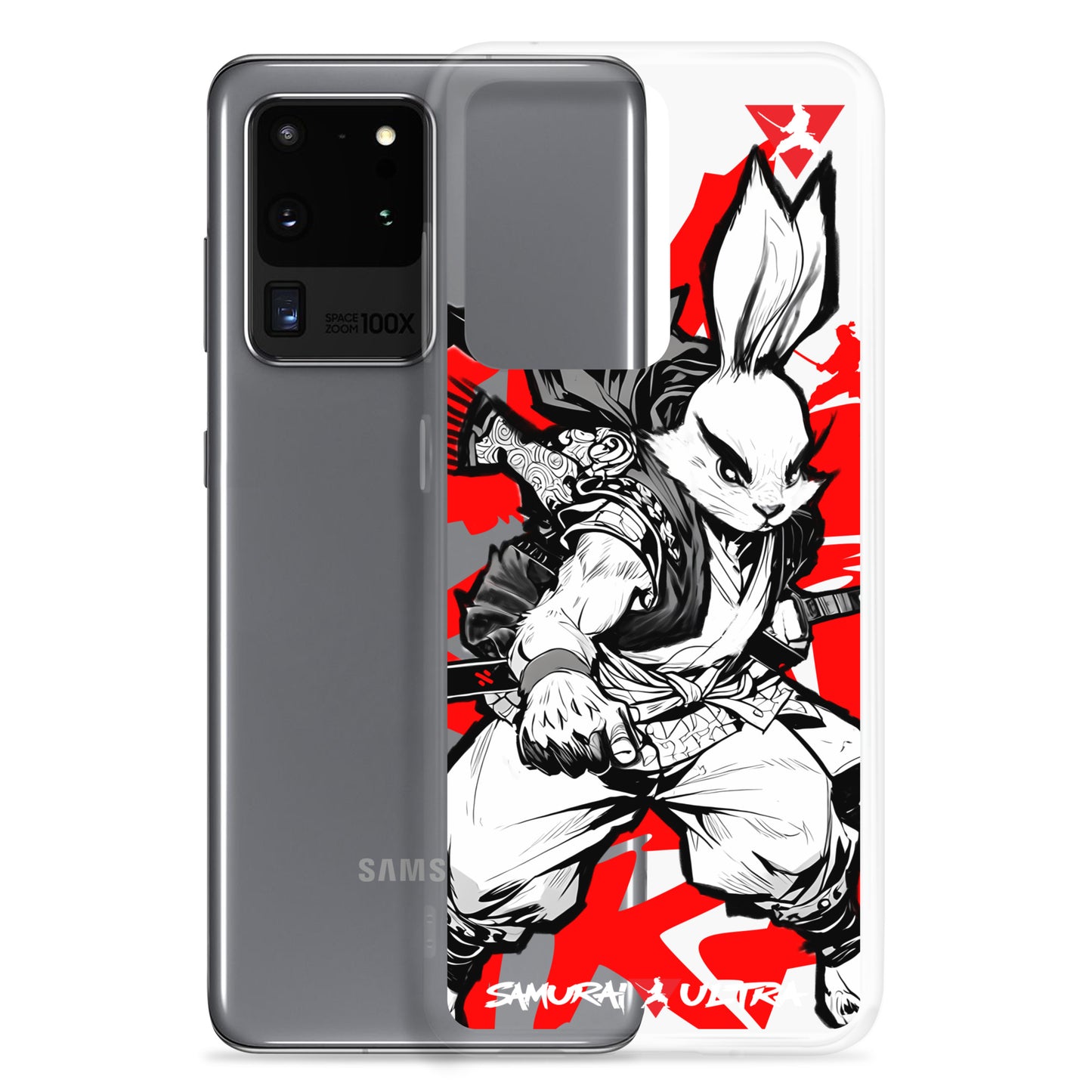 Samurai Rabbit | Clear Case for Samsung®