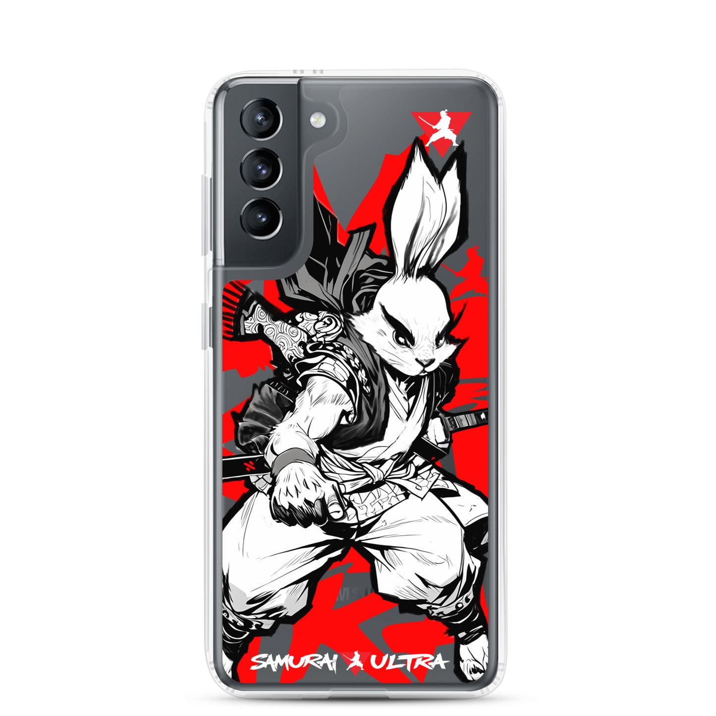 Samurai Rabbit | Clear Case for Samsung®